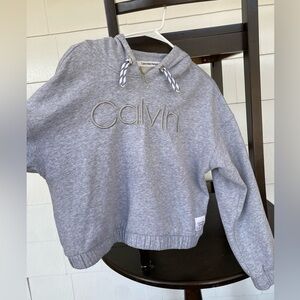 Calvin Klein performance cropped sweatshirt - so soft and cozy - barely worn!